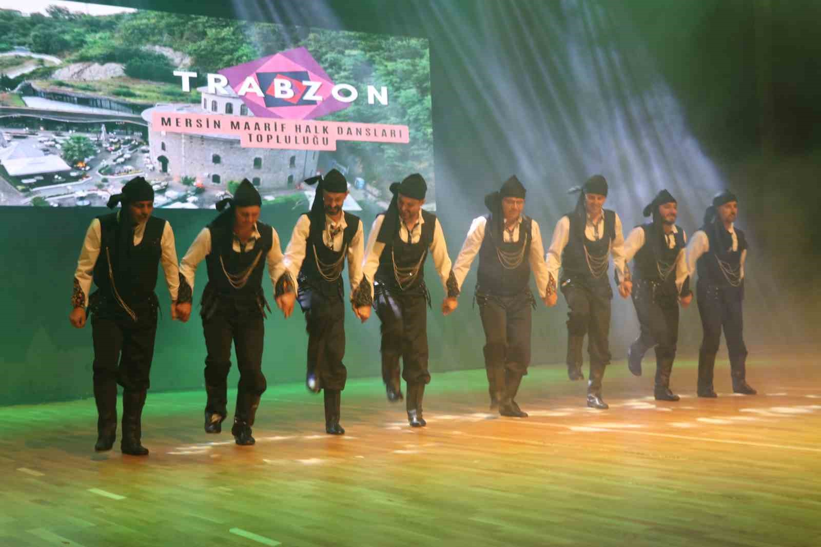 Sivas ve Mersin işbirliğinde folklorlar harmanlandı