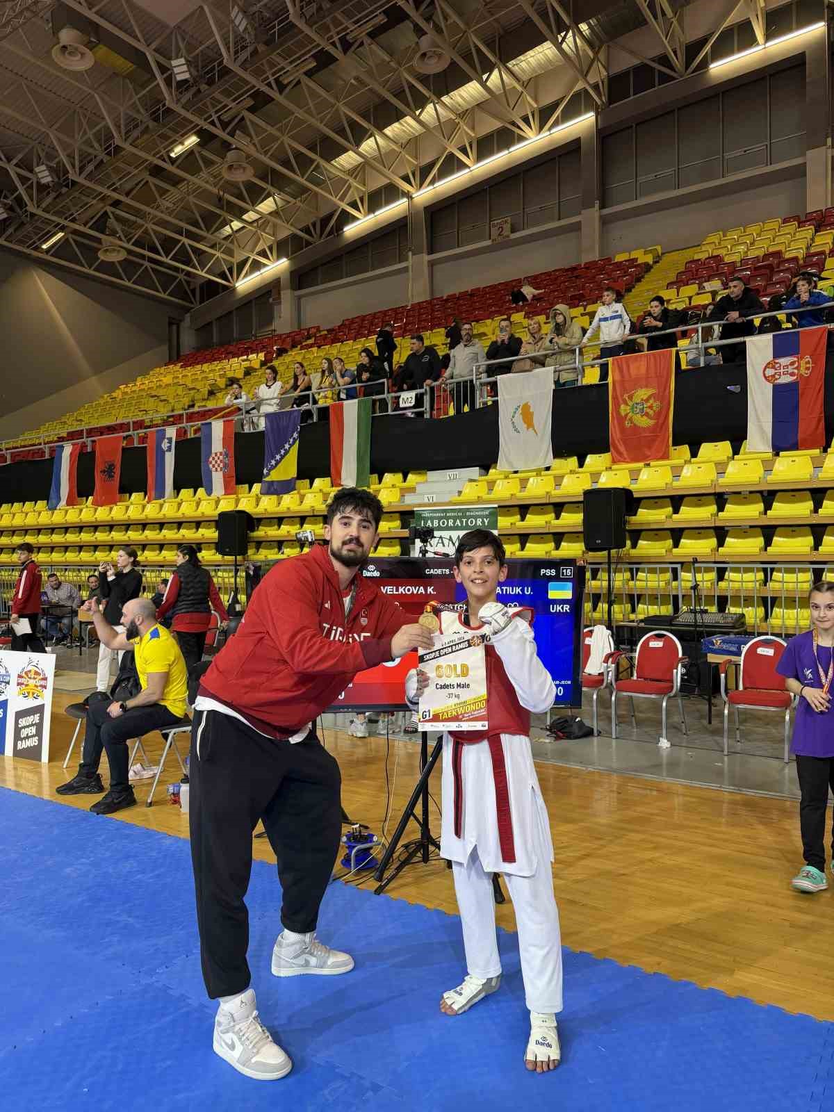 Avrupa şampiyonu Doğan Demir, Samsun’da geleceğin şampiyonlarını hazırlıyor