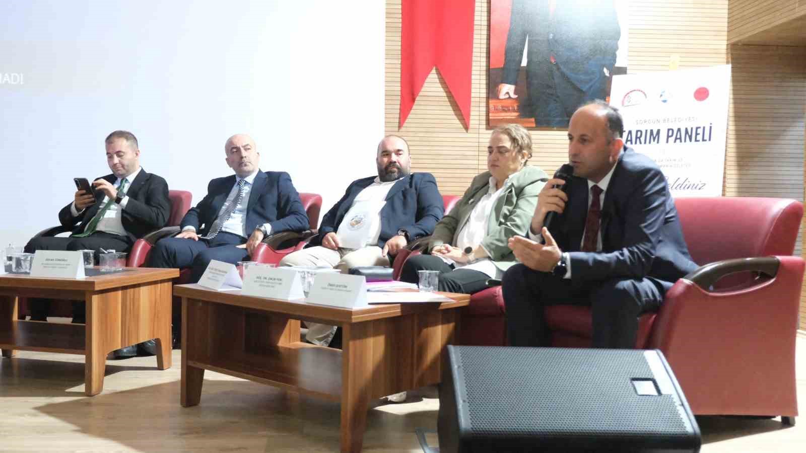 Sorgun’da tarımın geleceği masaya yatırıldı: "Geleceğin en stratejik konusu su ve gıda"