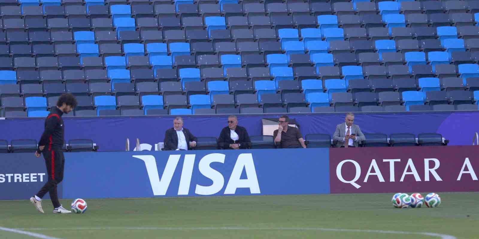 A Milli Futbol Takımı, ABD maçı hazırlıklarını tamamladı