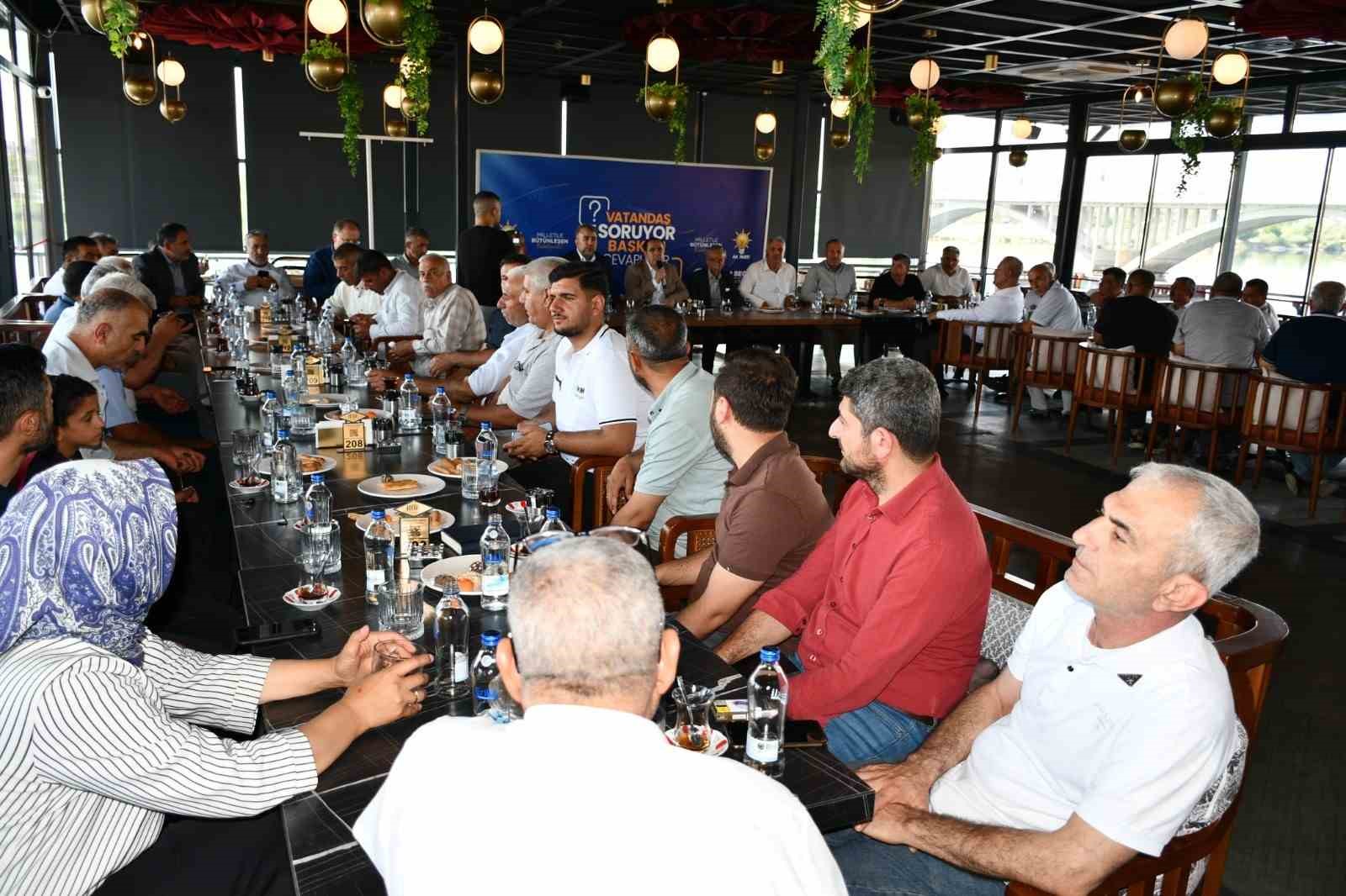 Birecik’te halk soruyor, başkan cevaplıyor programı gerçekleştirildi