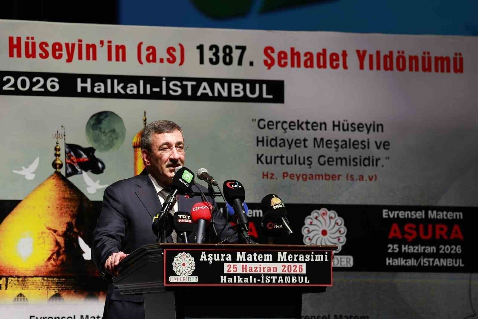 Cumhurbaşkanı Yardımcısı Yılmaz: "Bugün Kerbela Gazze’dir"