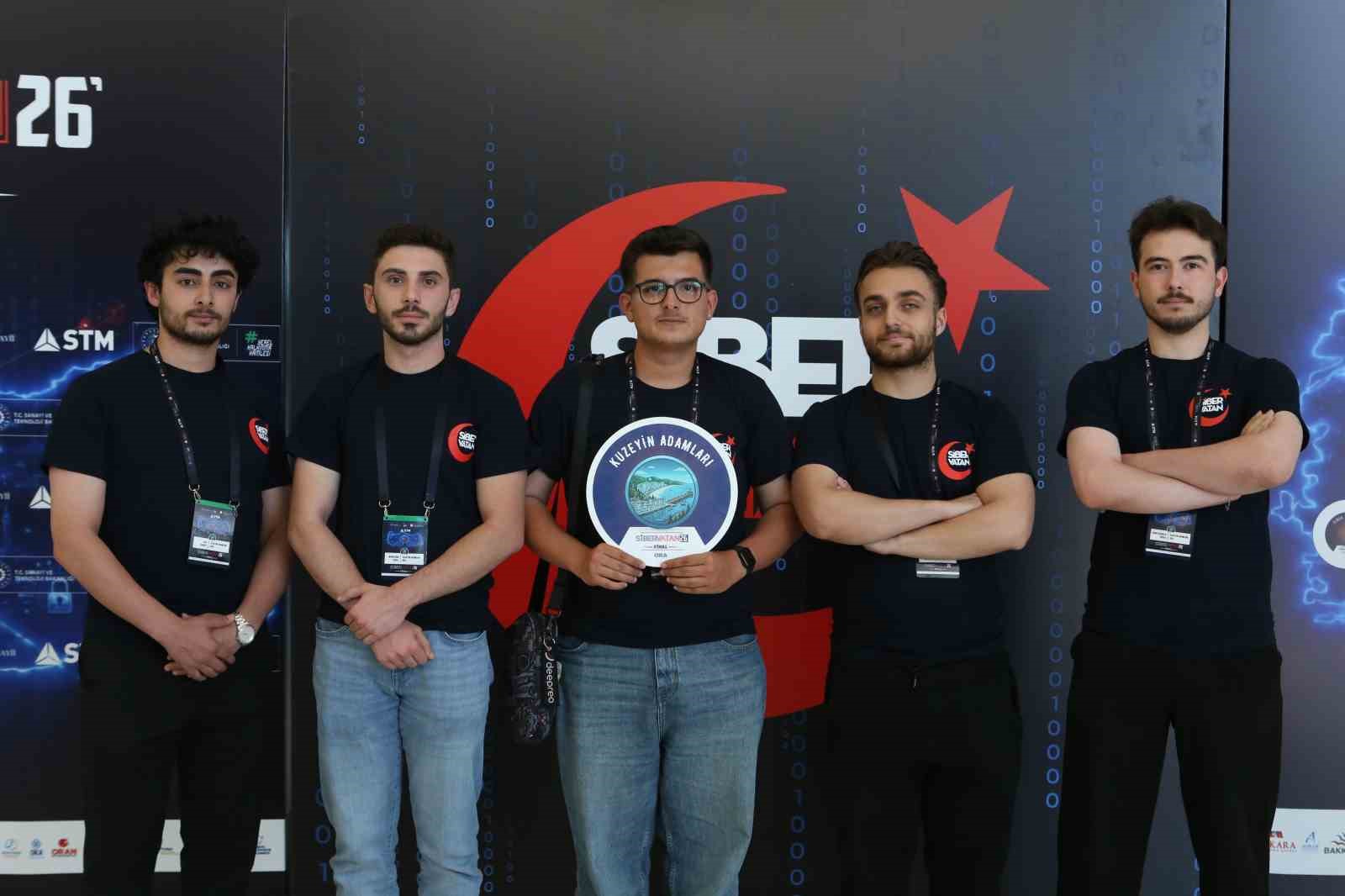 "Kuzeyin Adamları", Siber Vatan 2026 Türkiye Finali’nde yarıştı