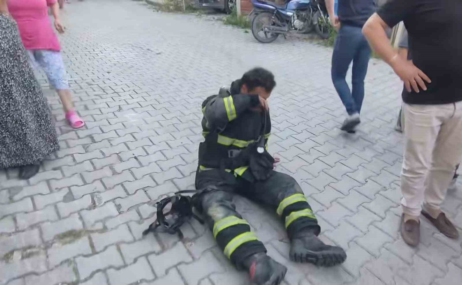Samsun Vezirköprü’de ev yangını: 1 ağır yaralı