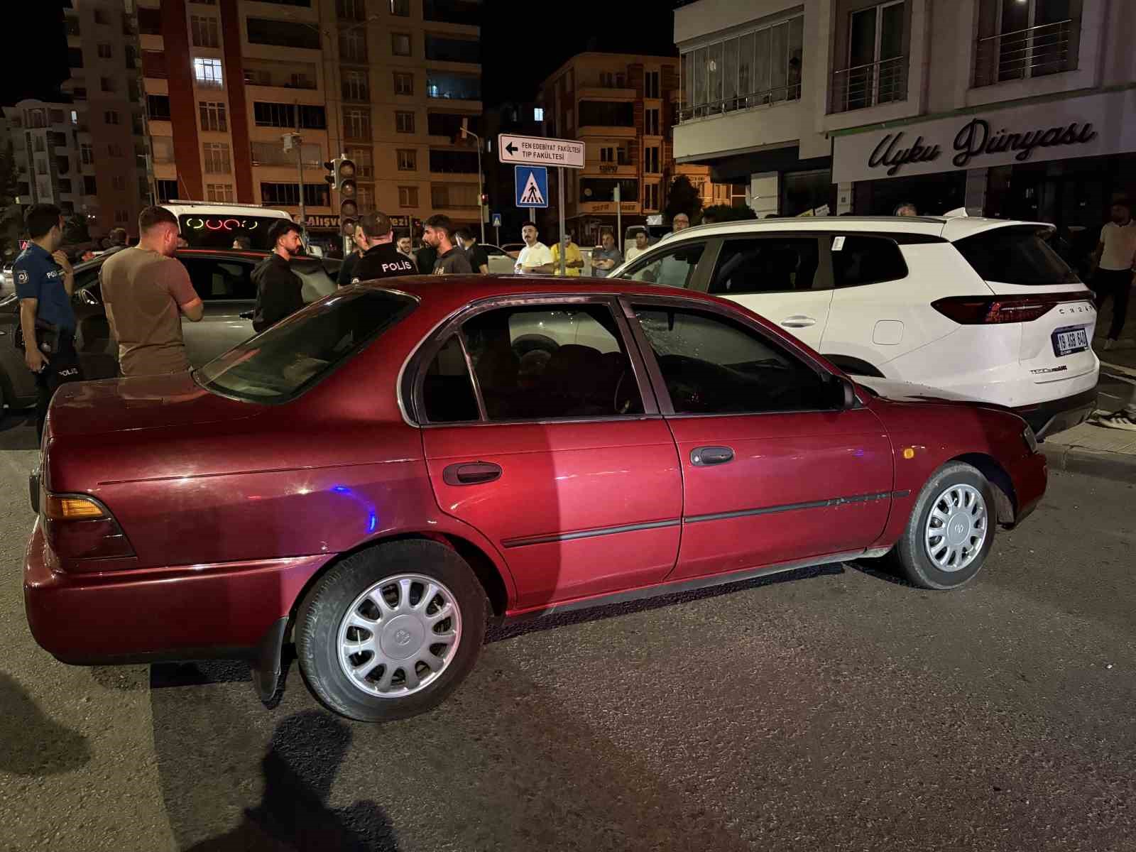 Çorum’da zincirleme kaza: 2 yaralı
