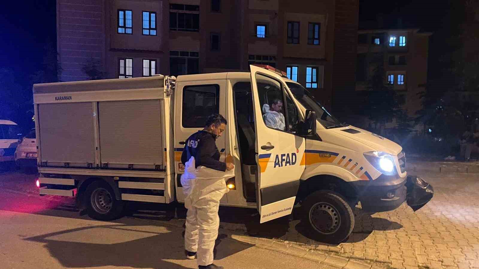 Karaman’da 6 katlı apartmanda böcek ilacı alarmı: Bina sakinleri tahliye edildi