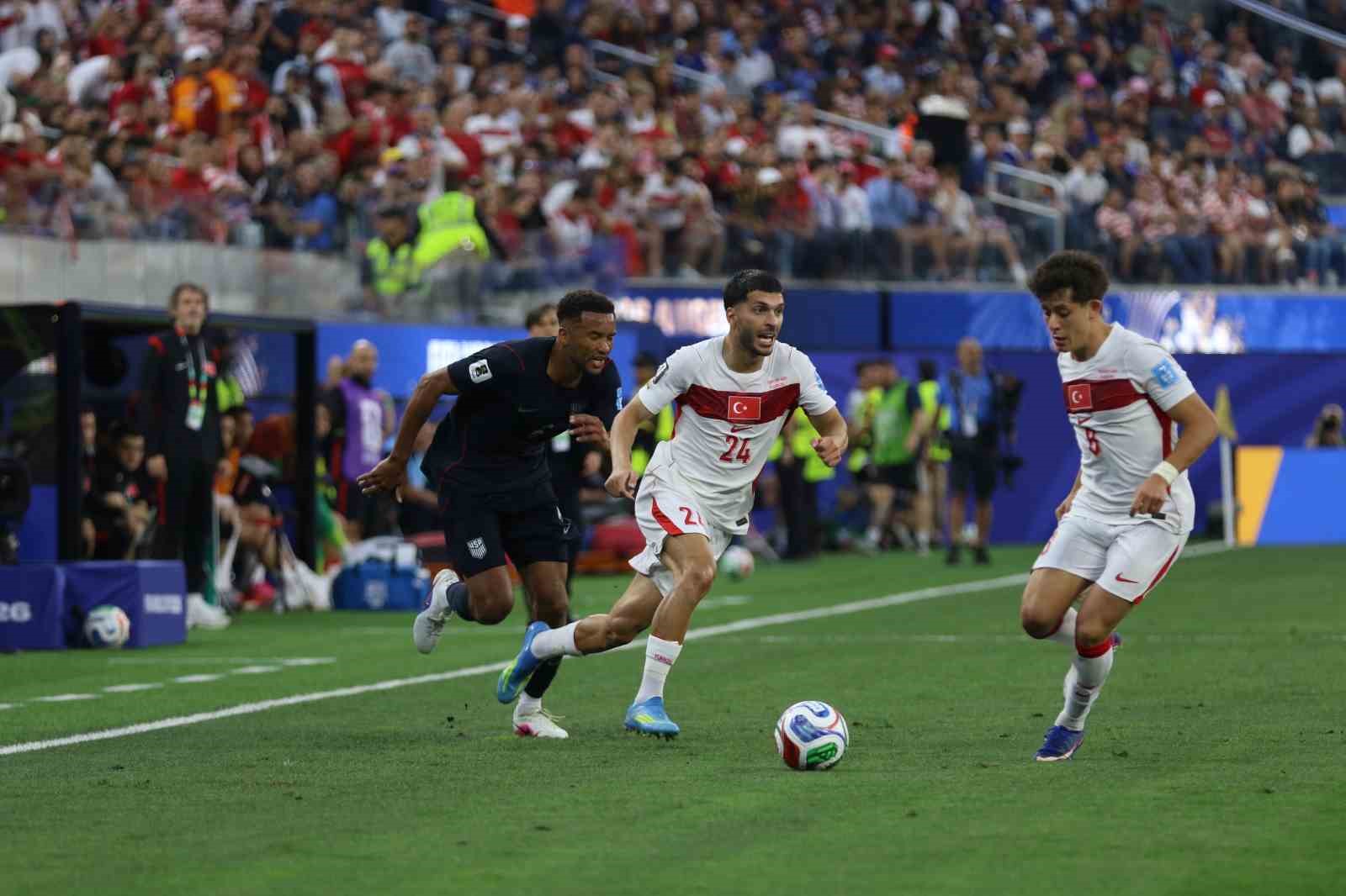 2026 FIFA Dünya Kupası: Türkiye: 2 - ABD: 1 (İlk yarı)