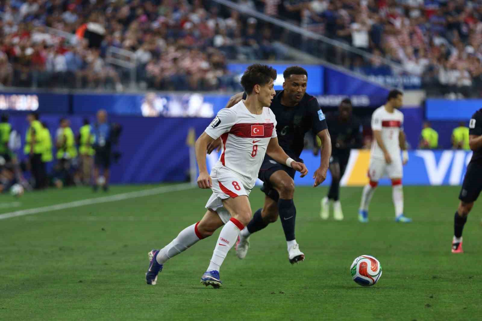 2026 FIFA Dünya Kupası: Türkiye: 2 - ABD: 1 (İlk yarı)