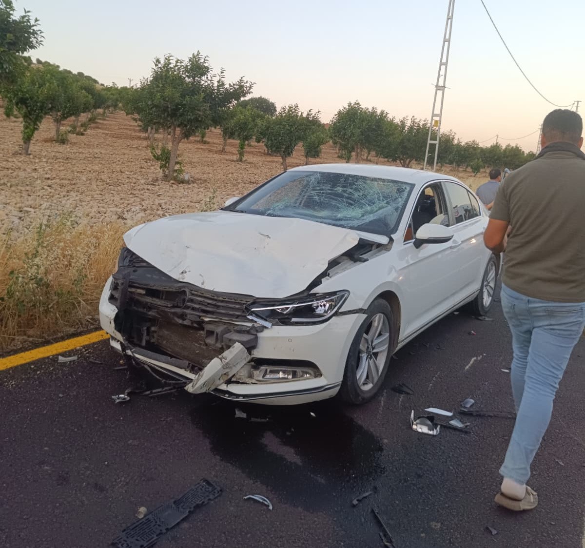 Otomobil ile motosiklet çarpıştı: 4 yaralı