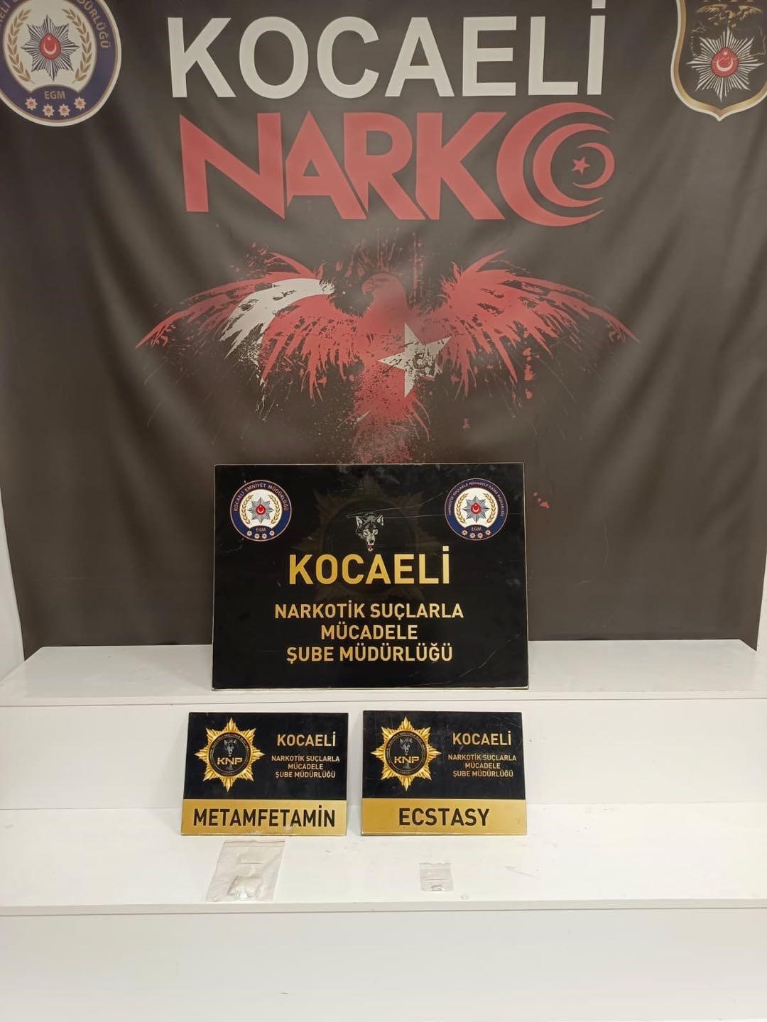 Kocaeli’de uyuşturucu operasyonunda 2 tutuklama