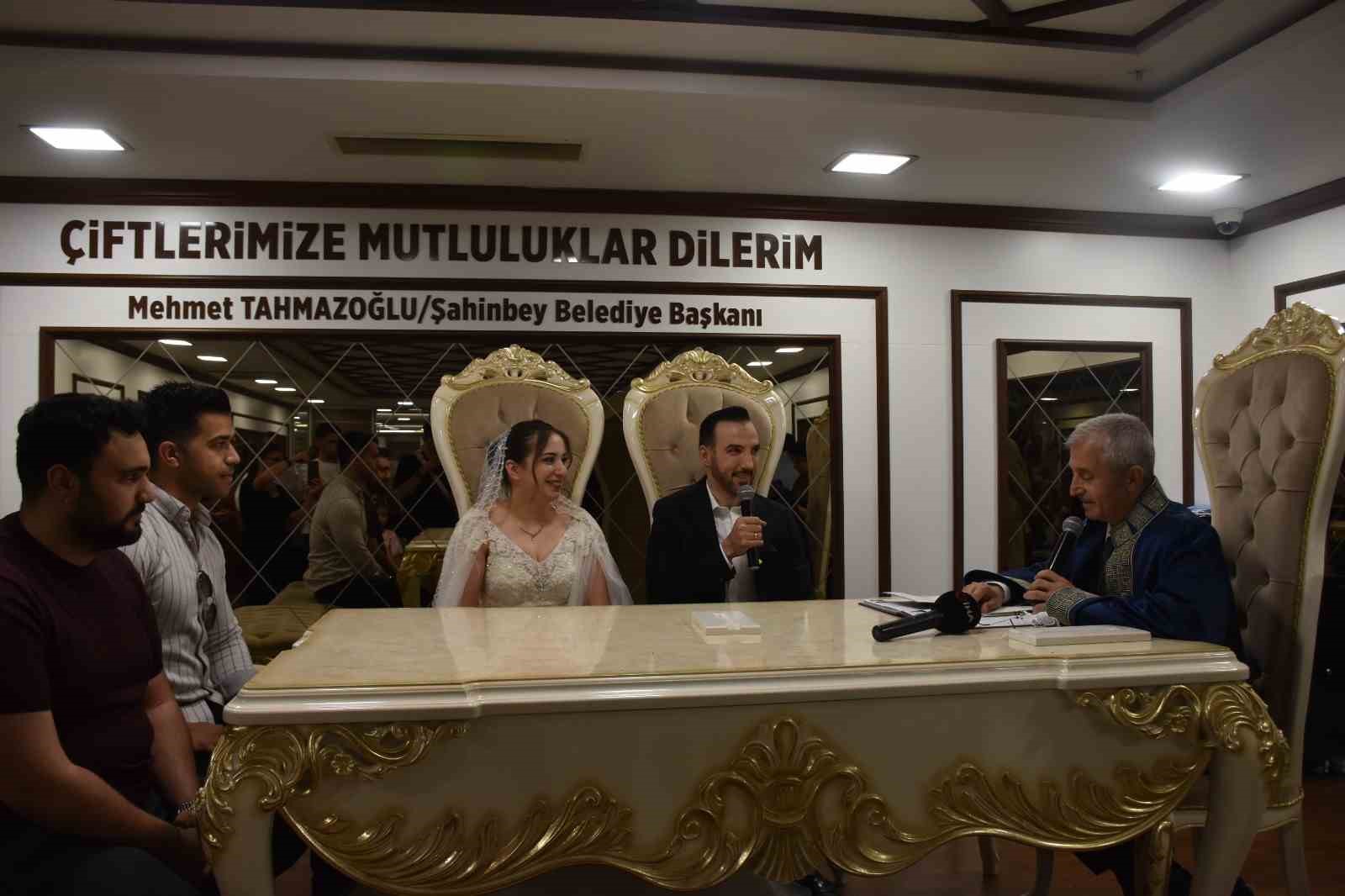 Şahinbey’de 26.06.2026 yoğunluğu: 1 günde 126 çift "evet" dedi