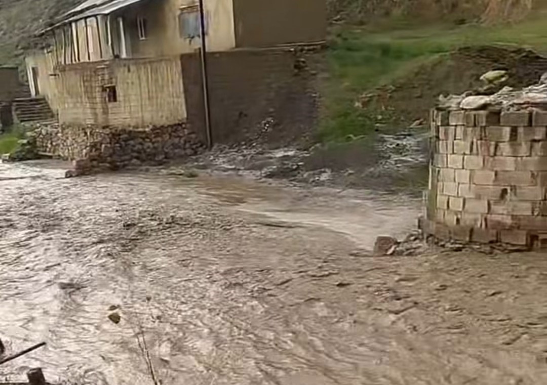 Başkale’de sağanak sonucu sel meydana geldi