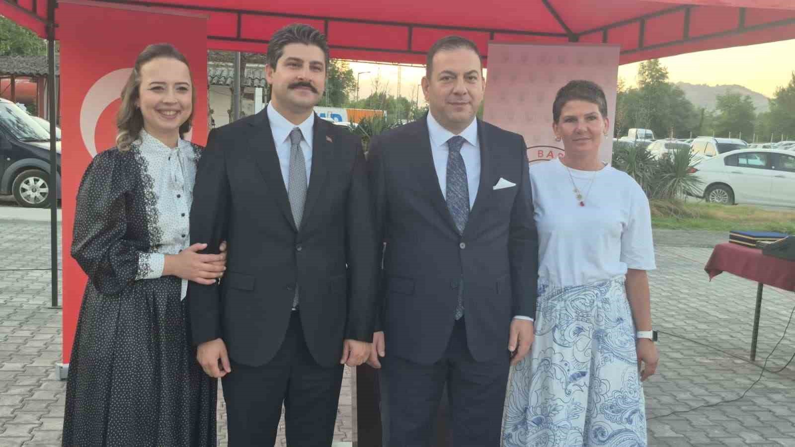 Vali yardımcısının veda yemeğine yoğun katılım