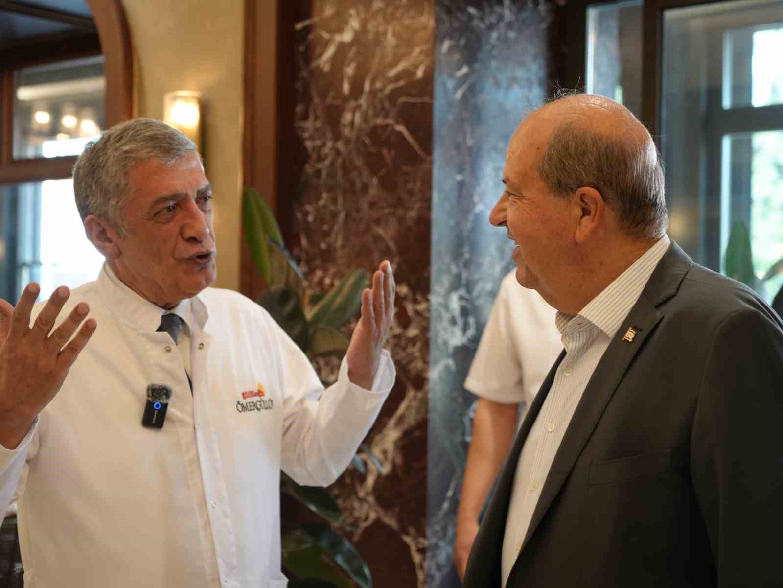 Eski KKTC Cumhurbaşkanı Tatar: "Esas baklava Gaziantep’indir, tescillidir ve kopyası da mümkün değildir"