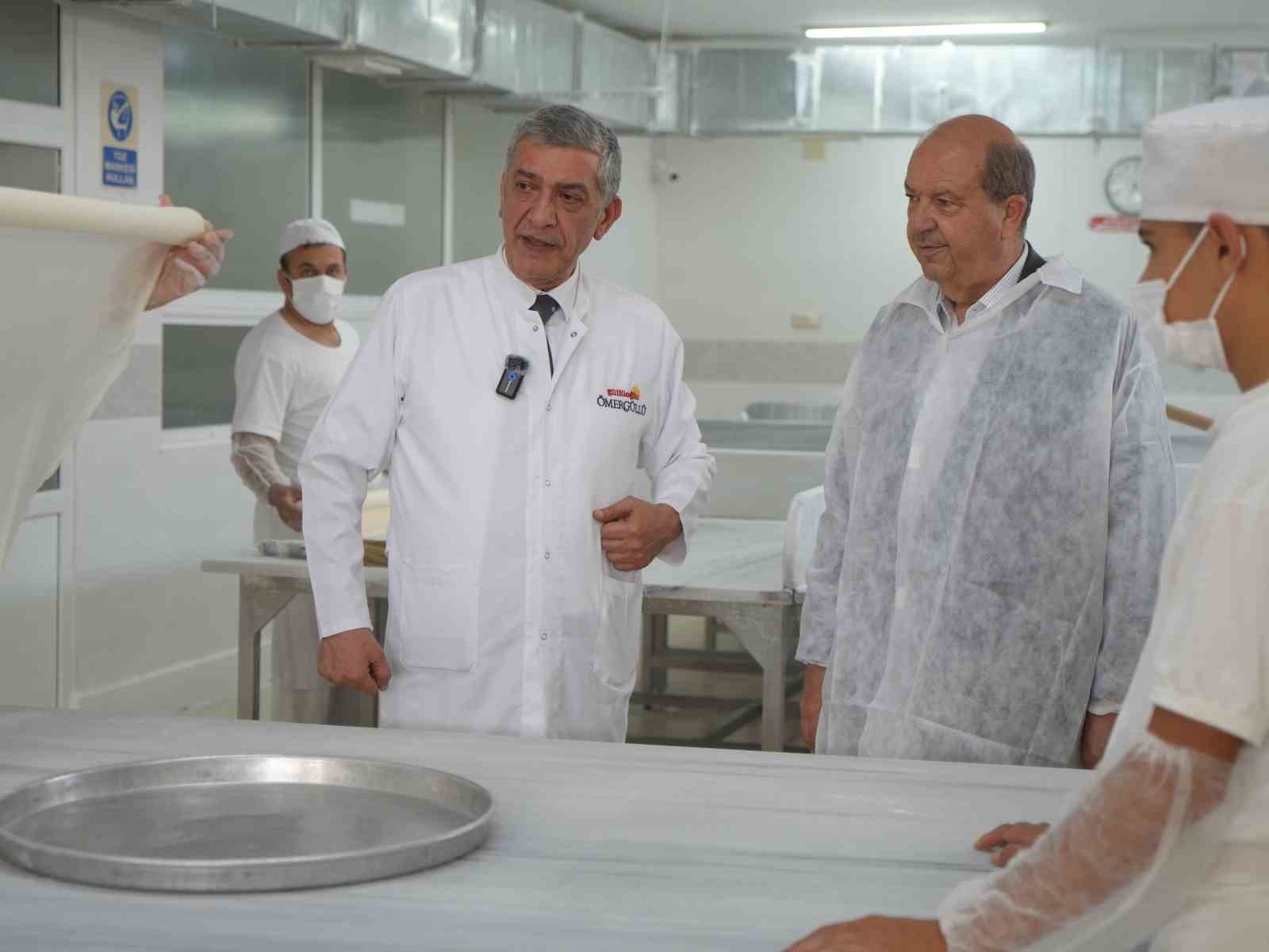 Eski KKTC Cumhurbaşkanı Tatar: "Esas baklava Gaziantep’indir, tescillidir ve kopyası da mümkün değildir"