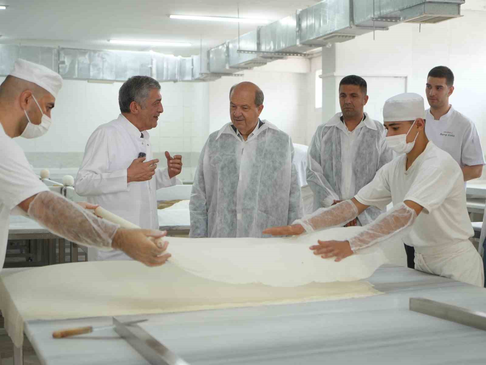 Eski KKTC Cumhurbaşkanı Tatar: "Esas baklava Gaziantep’indir, tescillidir ve kopyası da mümkün değildir"