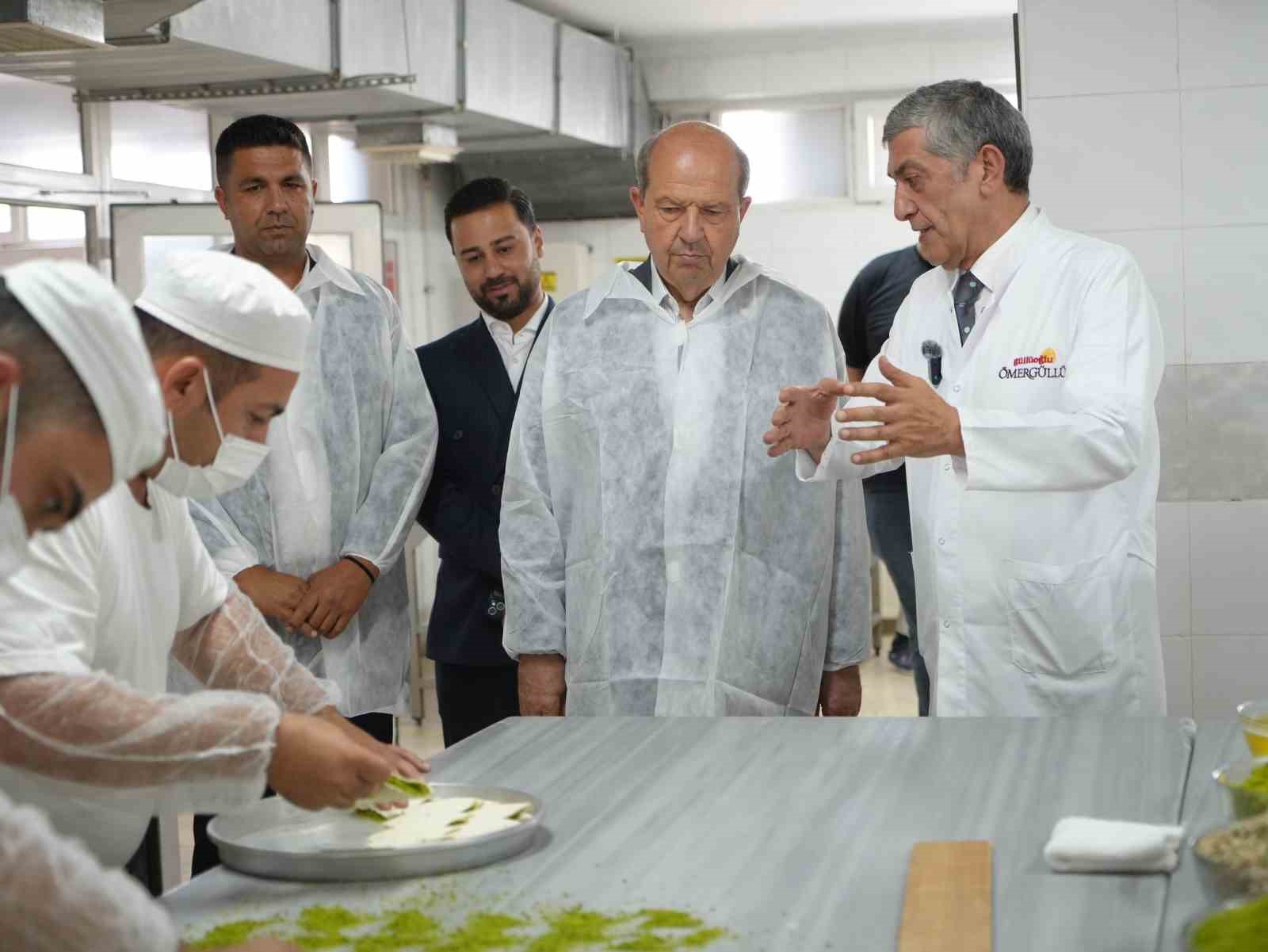 Eski KKTC Cumhurbaşkanı Tatar: "Esas baklava Gaziantep’indir, tescillidir ve kopyası da mümkün değildir"