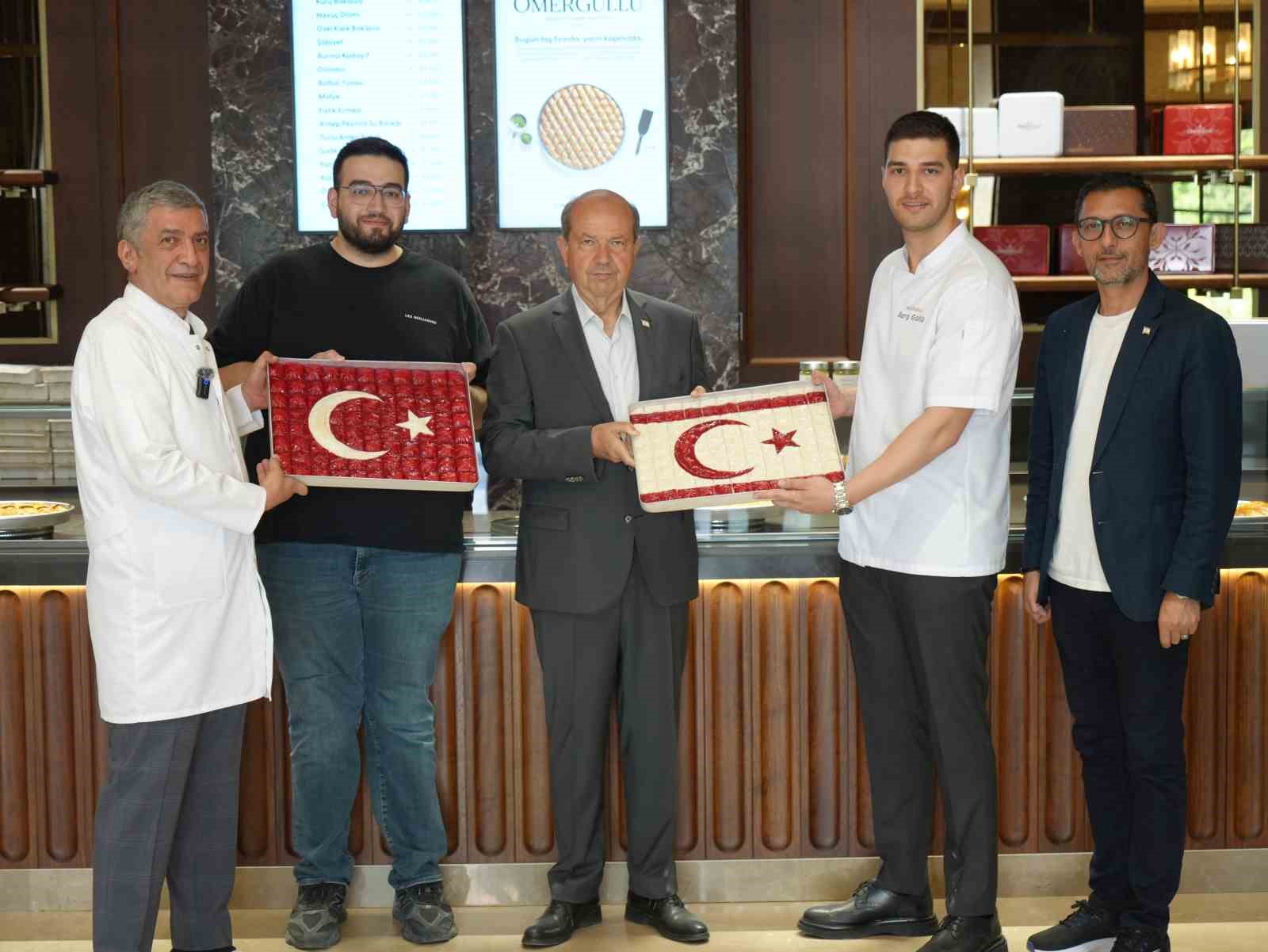 Eski KKTC Cumhurbaşkanı Tatar: "Esas baklava Gaziantep’indir, tescillidir ve kopyası da mümkün değildir"