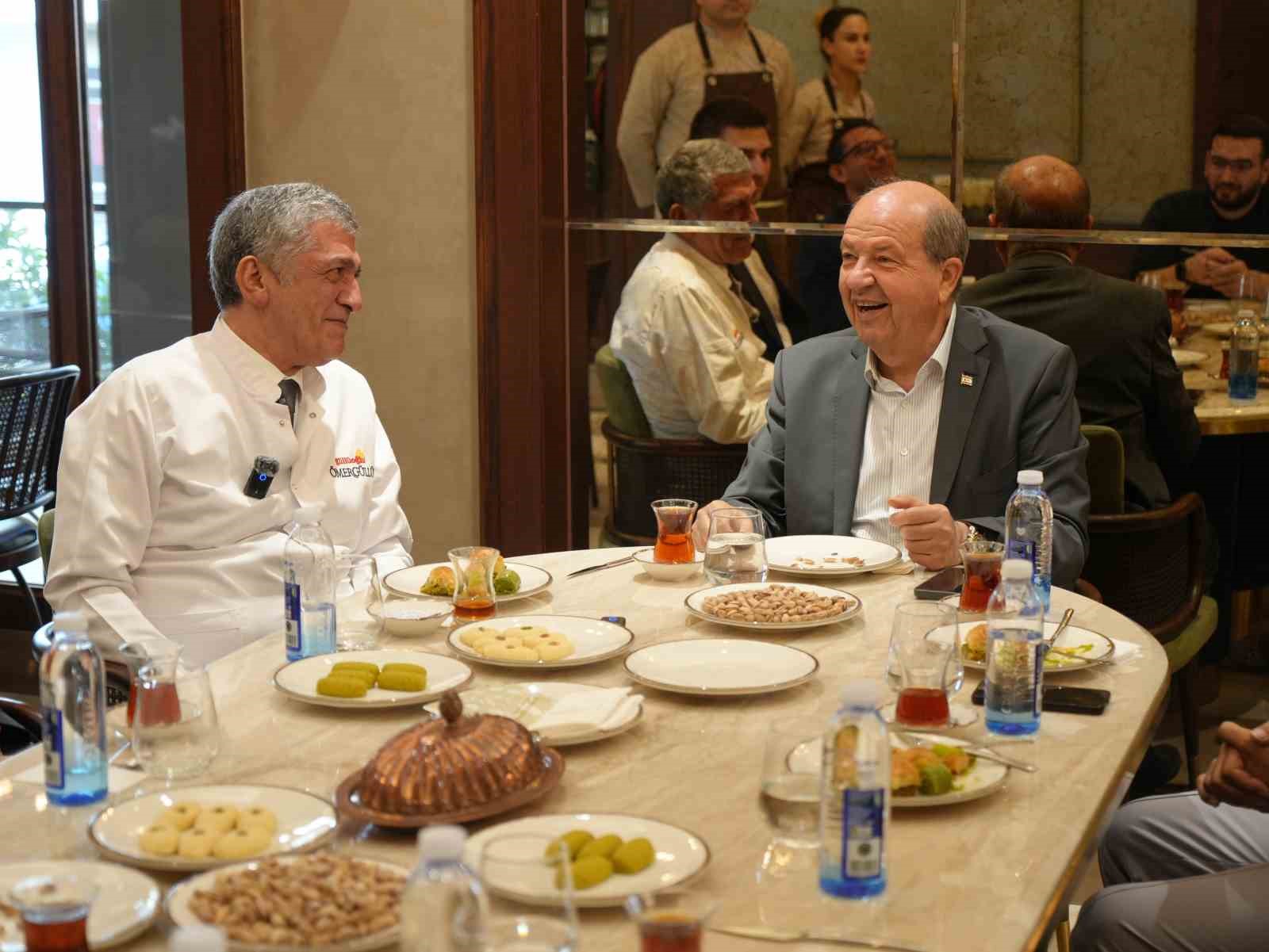 Eski KKTC Cumhurbaşkanı Tatar: "Esas baklava Gaziantep’indir, tescillidir ve kopyası da mümkün değildir"