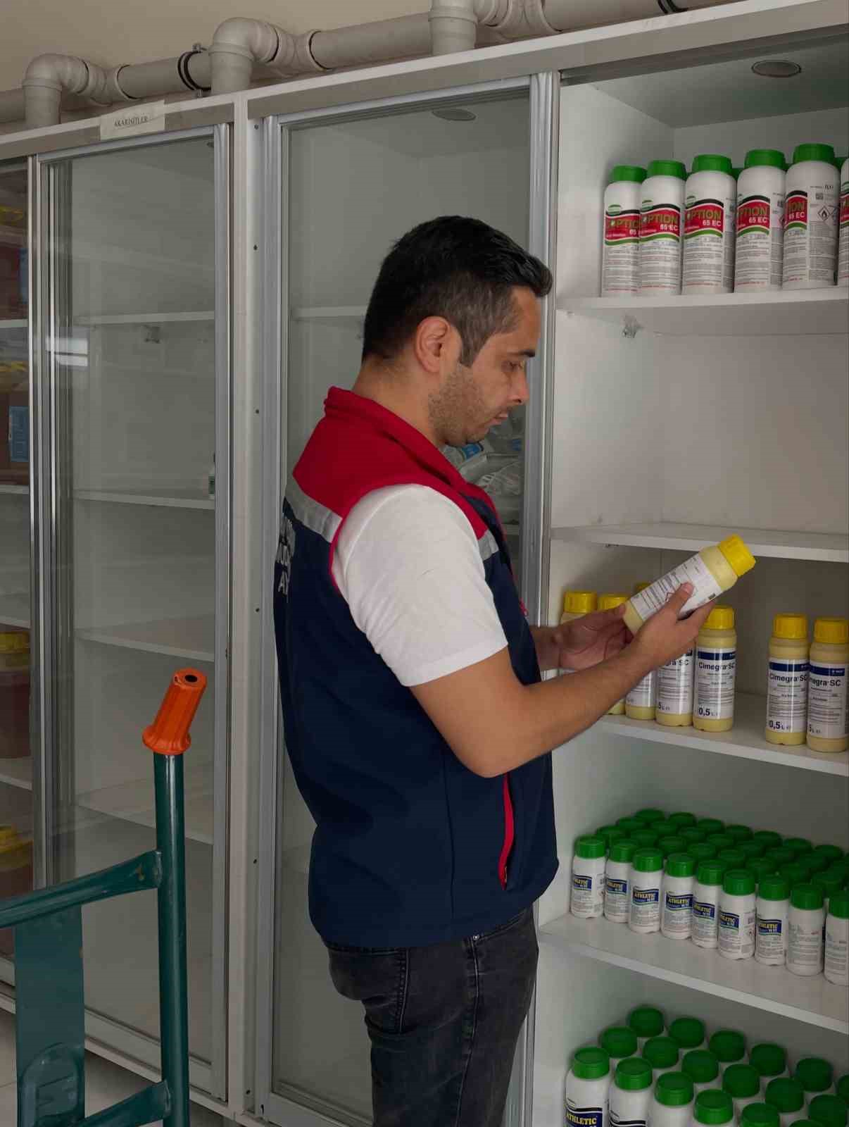 Söke’de gübre bayileri denetlendi