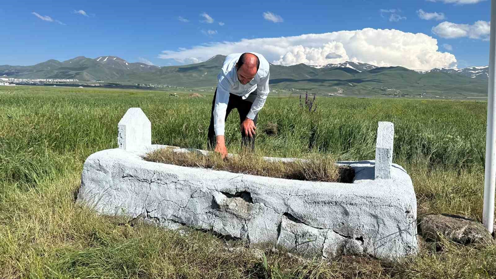 149 yıldır Erzurum Ovası’nda nöbet tutan şehide vefa