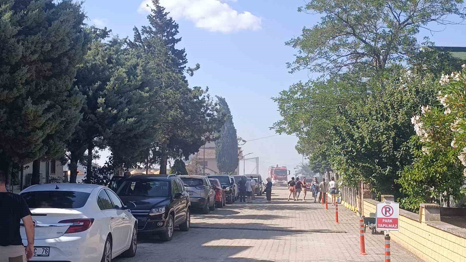Tekirdağ’da tarım arazisinde başlayan yangın: Alevler 4 farklı noktaya sıçradı