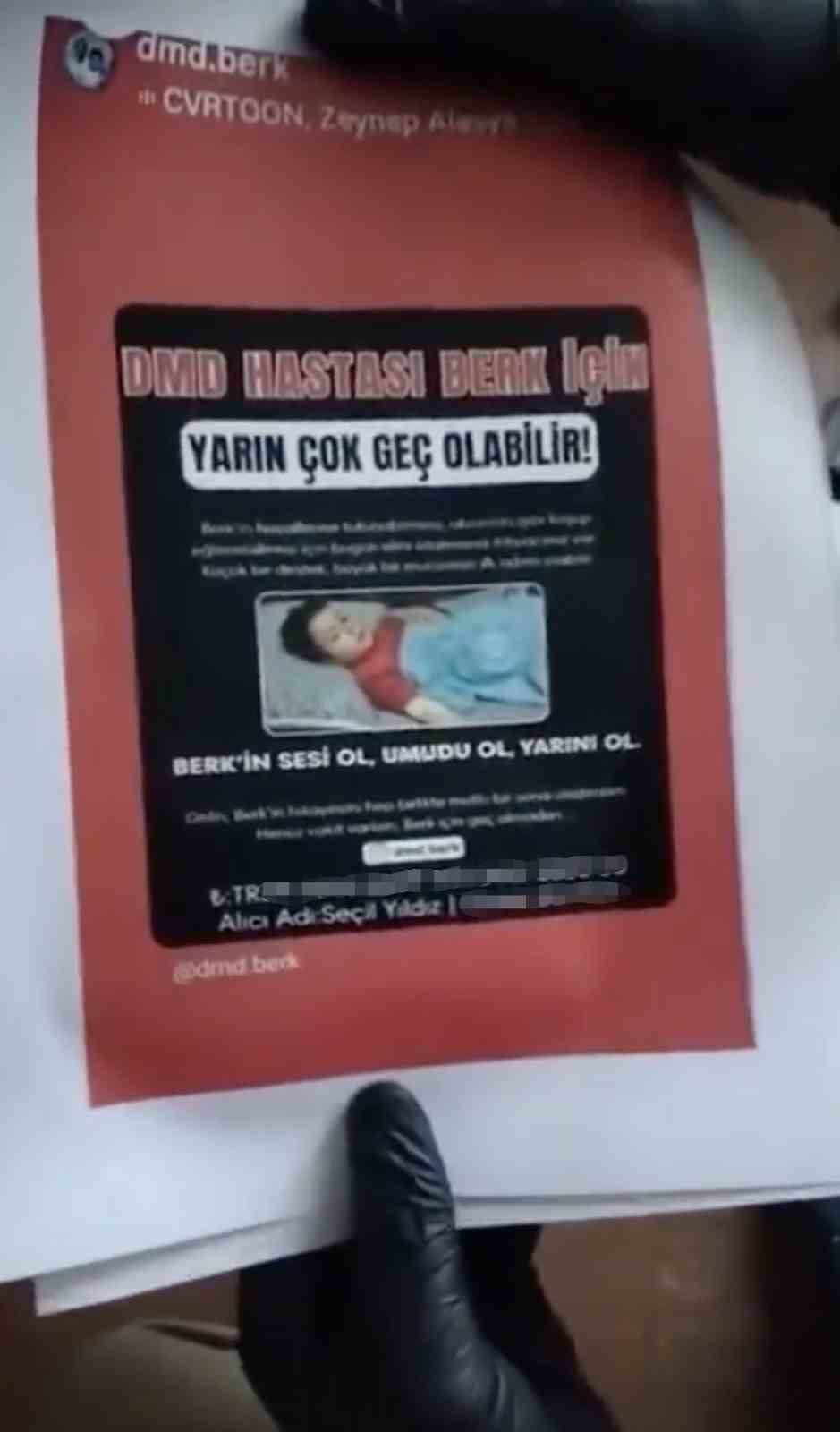 DMD hastası çocuk için toplanan paraları alan şüphelinin evinden çıkanlar hayrete düşürdü, diğer kampanyaları da gözüne kestirmiş