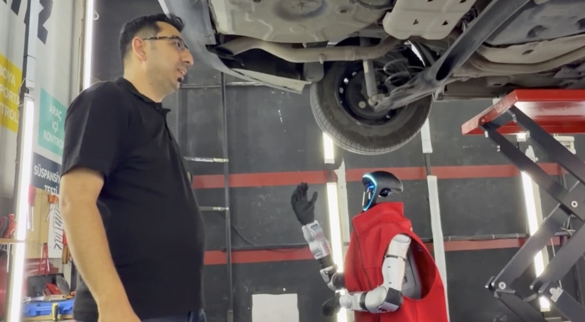Oto ekspertiz firmasının zam isteyen robotu