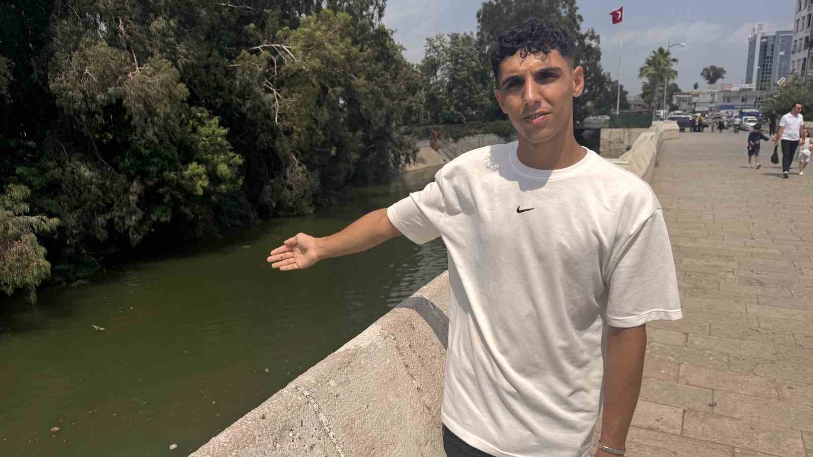 Adana’da Seyhan Nehri ve çevresindeki kirliliğe vatandaştan tepki