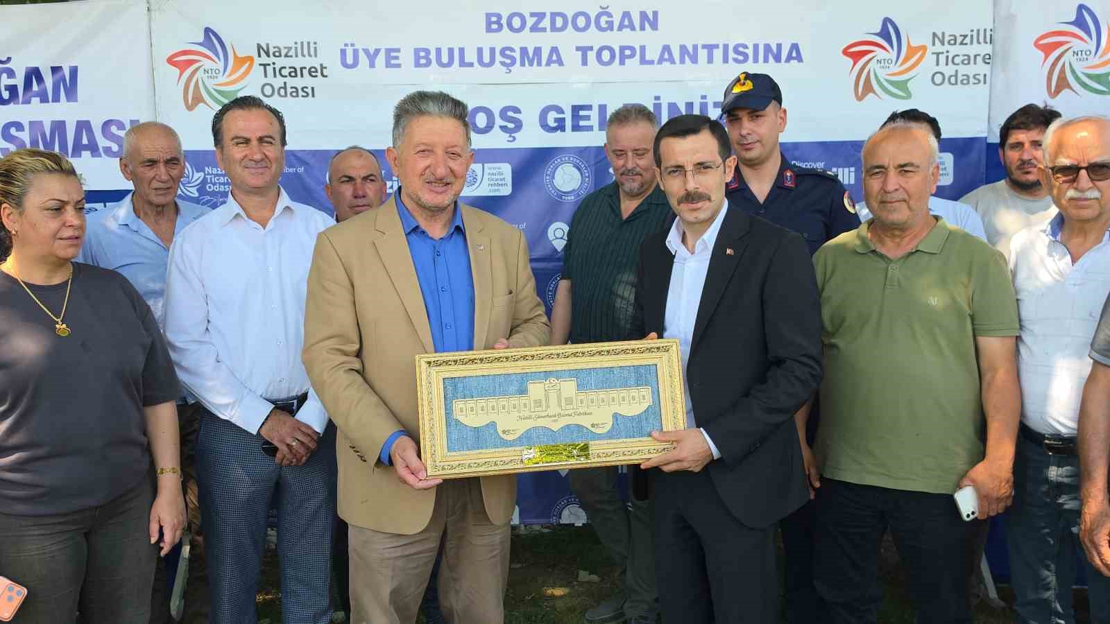 Başkan Arslan Bozdoğan’da üyeleri ile görüştü