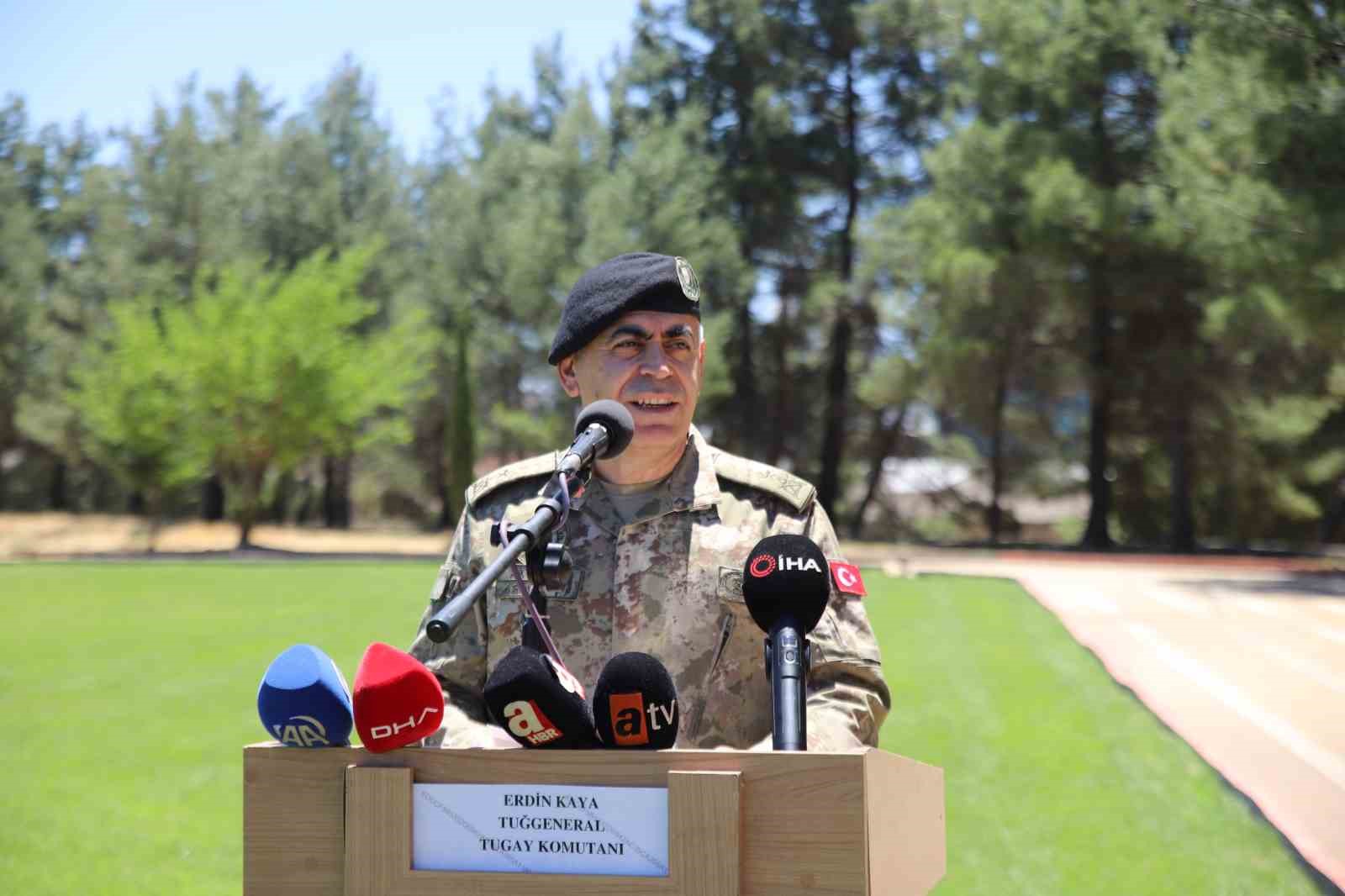 Gaziantep’te Türk Kara Kuvvetlerinin 2235’inci kuruluş yıl dönümü törenle kutlandı