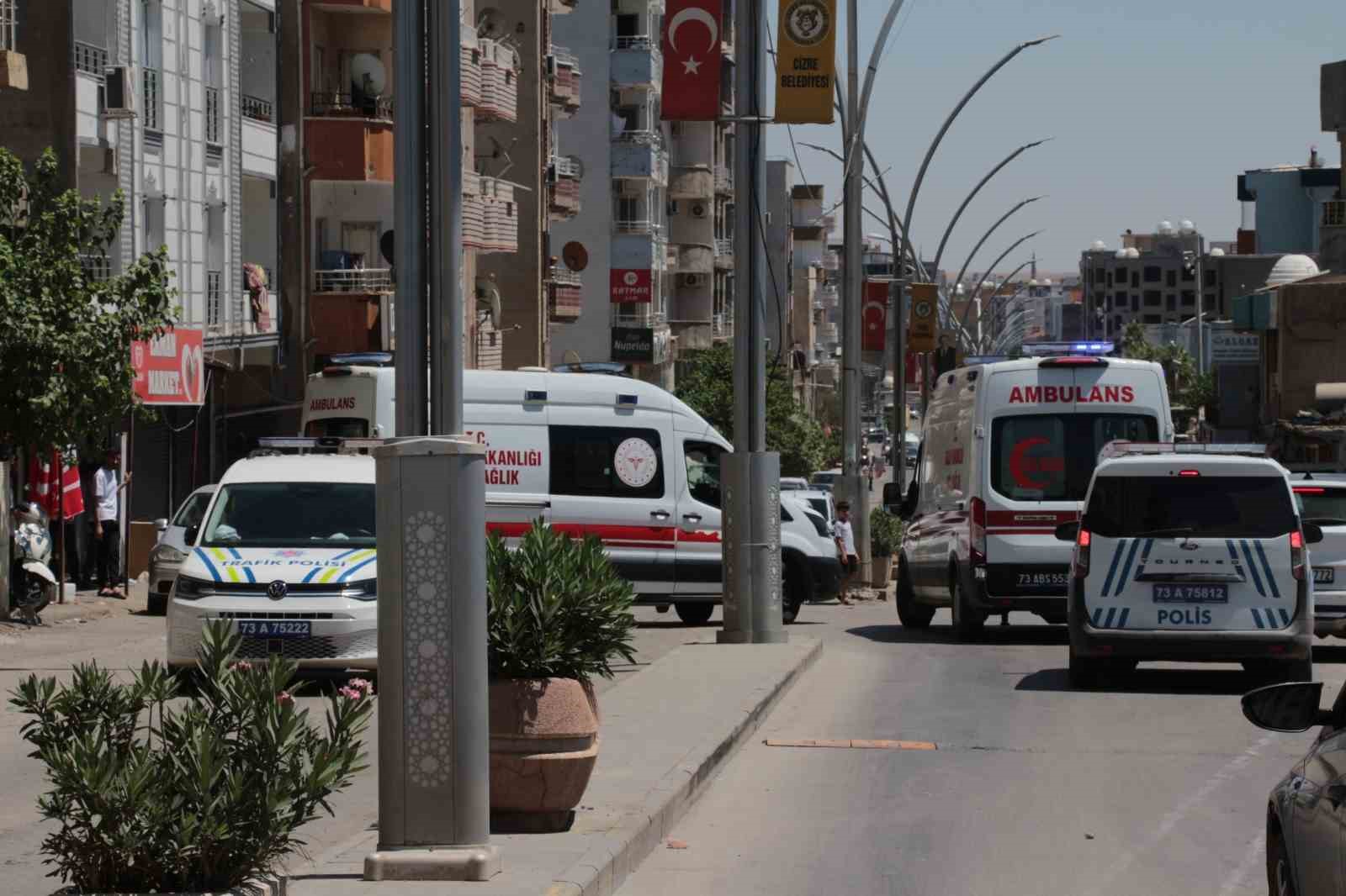 Şırnak’ta zincirleme trafik kazası: 4 yaralı