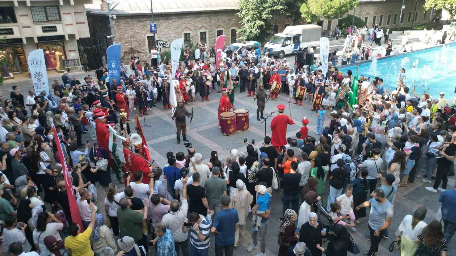 Fetih ruhu mehter marşlarıyla yaşatıldı