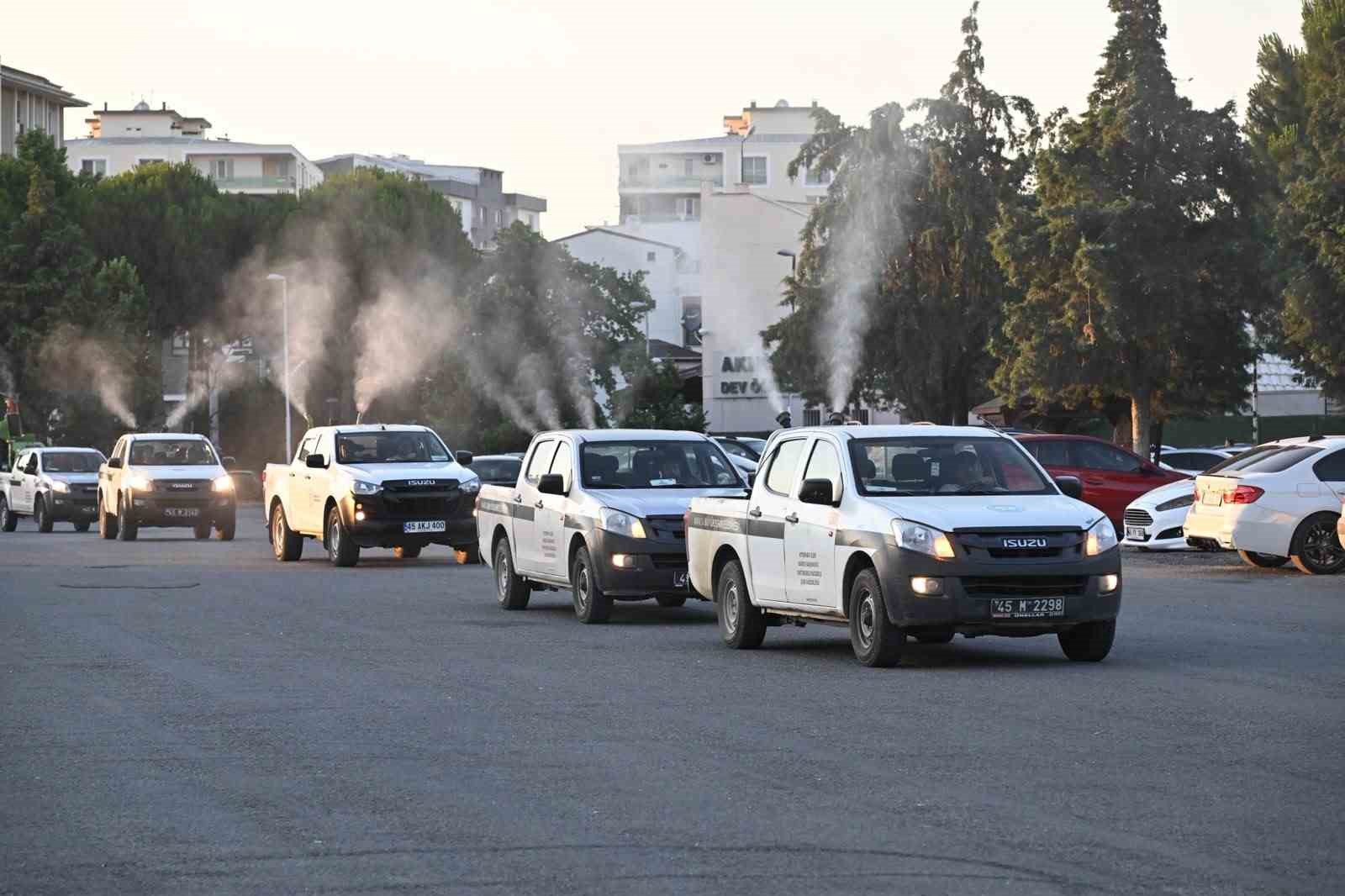 Manisa’da vektörle mücadele gece gündüz sürürüyor