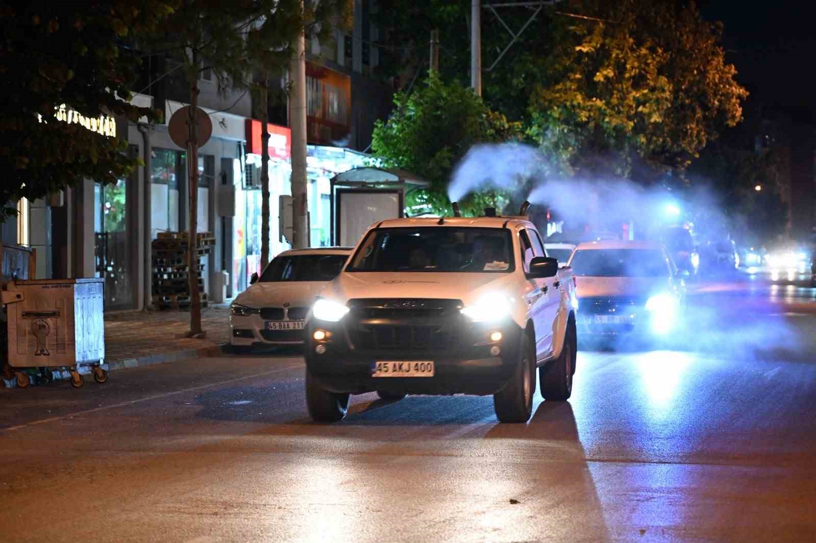 Manisa’da vektörle mücadele gece gündüz sürürüyor