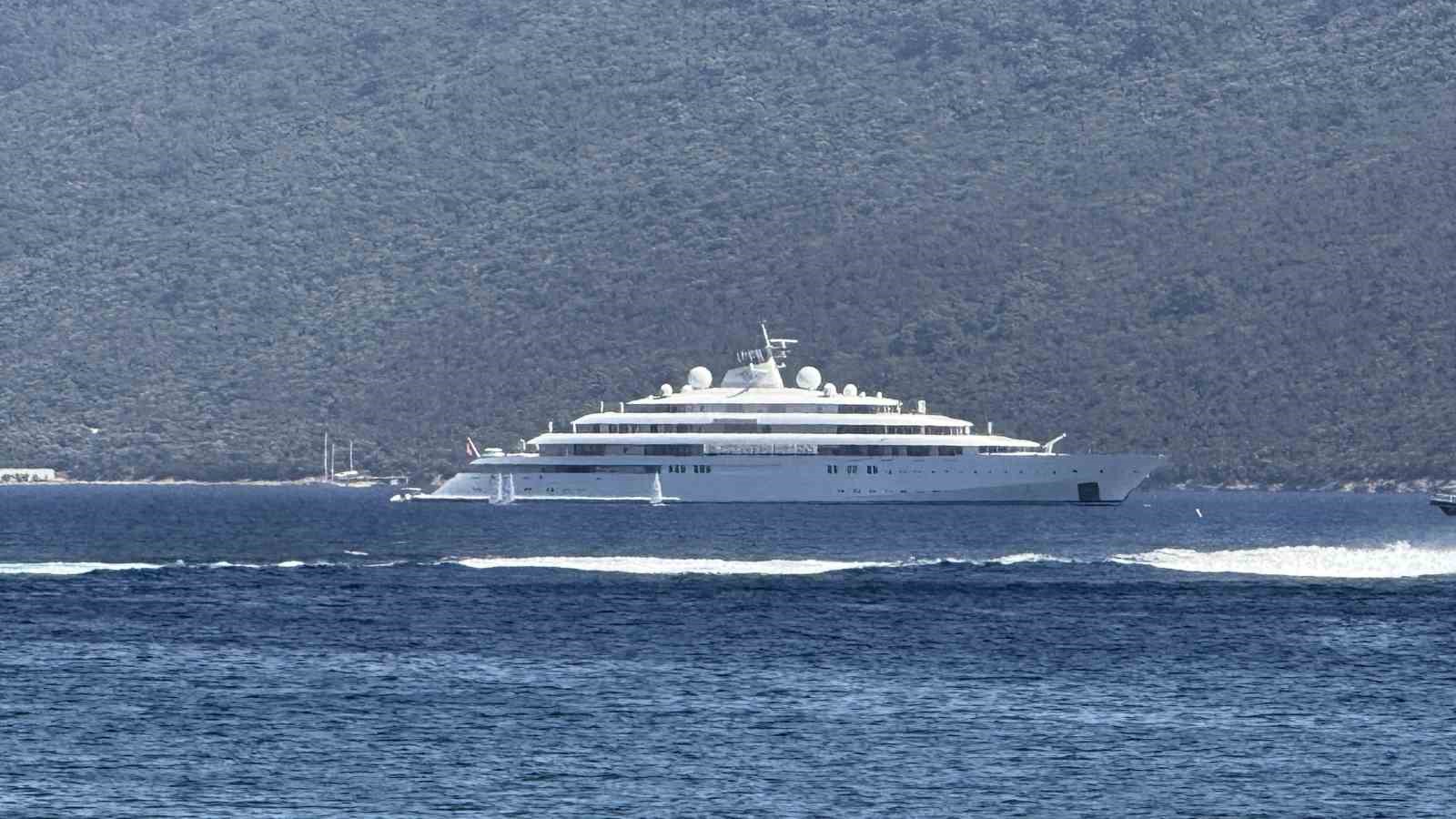 150 milyon dolarlık yüzen saray Bodrum’da