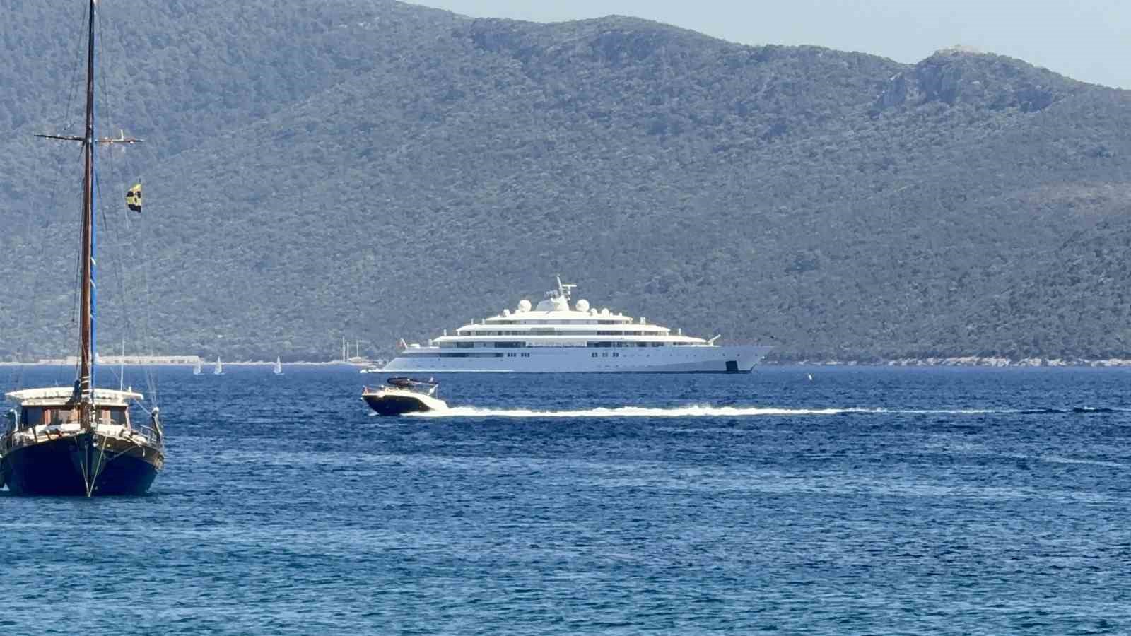150 milyon dolarlık yüzen saray Bodrum’da