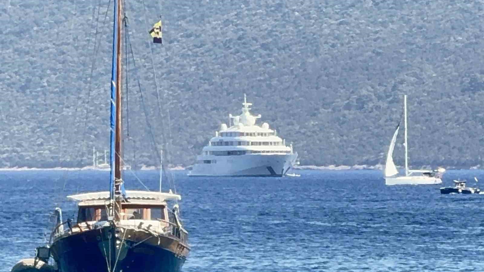 150 milyon dolarlık yüzen saray Bodrum’da