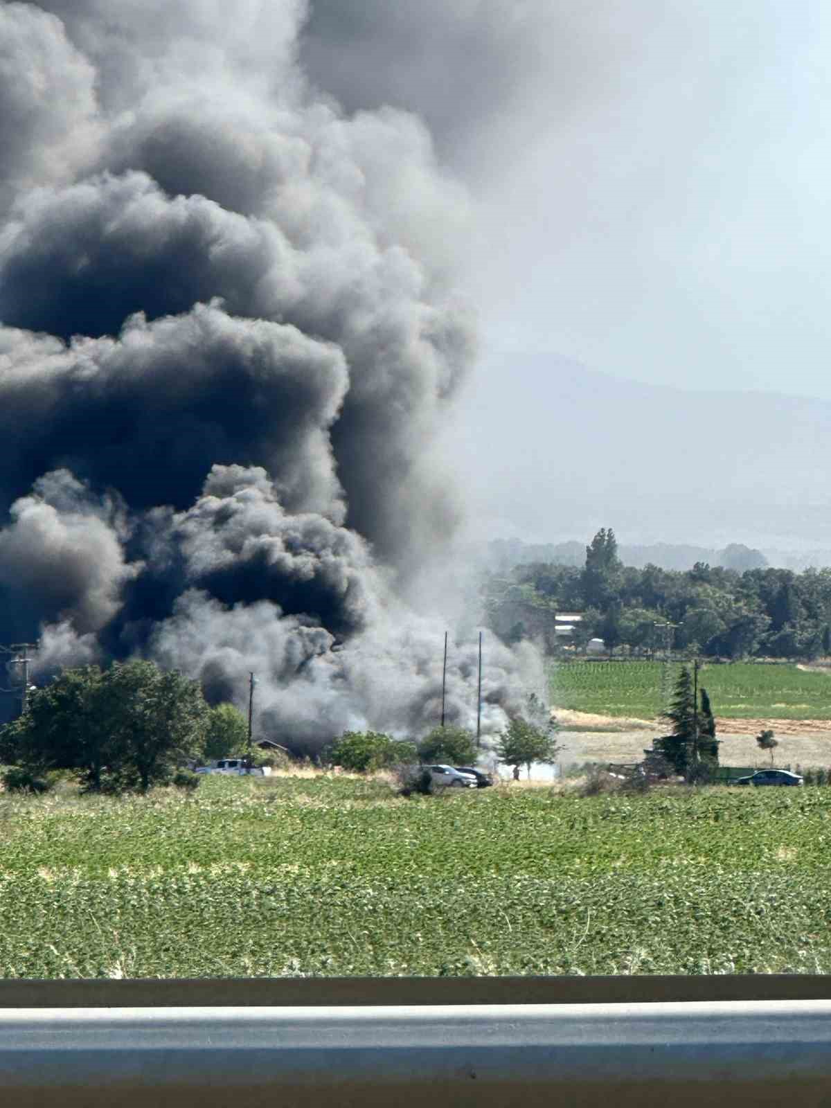 Edirne’de iş yerinde korkutan yangın