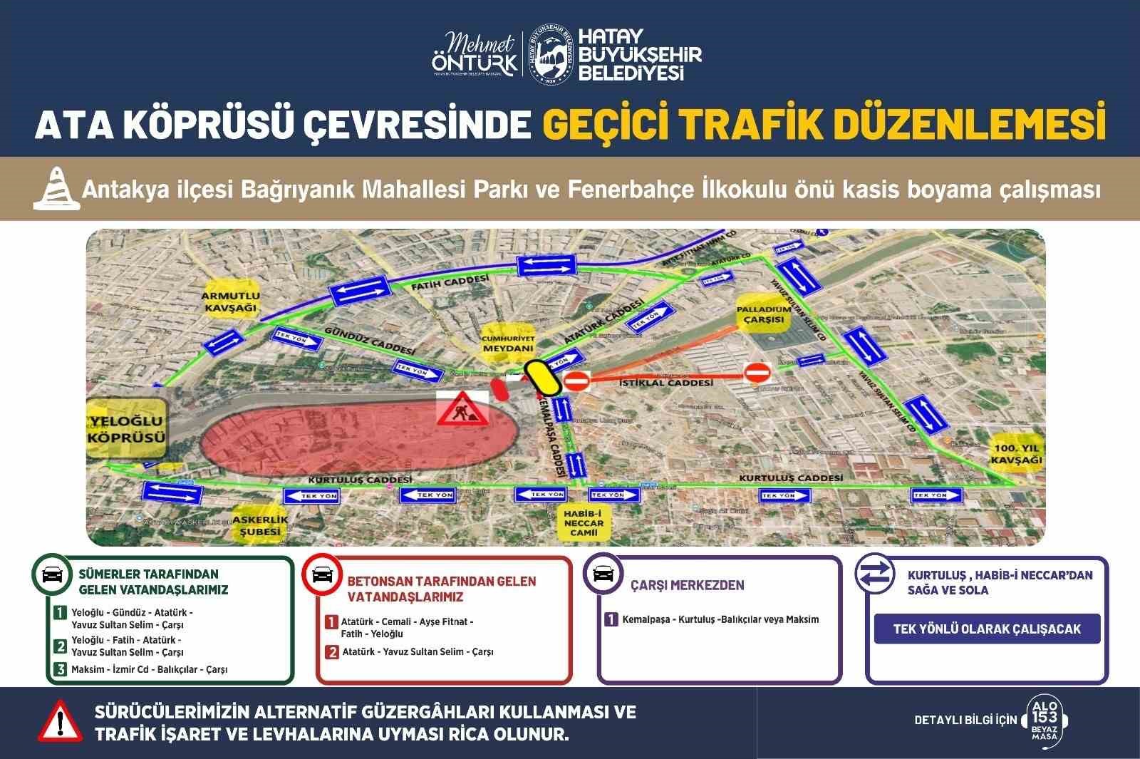 Antakya’da Ata Köprüsü 1 Temmuz’da yıkılıyor