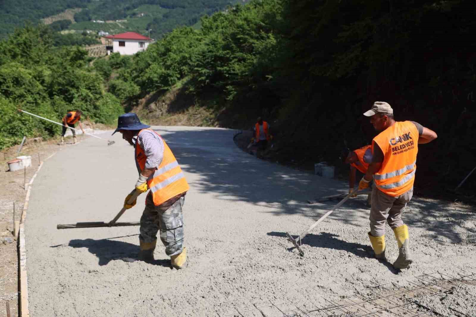 Canik’te ulaşım ağları genişliyor