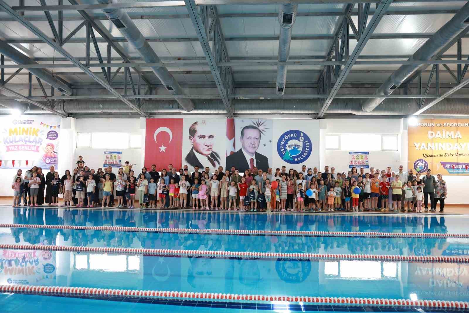 Minik Kulaçlar Yaz Şenliği tamamlandı