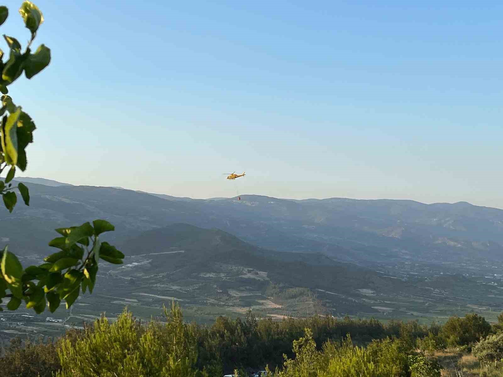 Bilecik sınırına yaklaşan alevler kontrol altına alındı