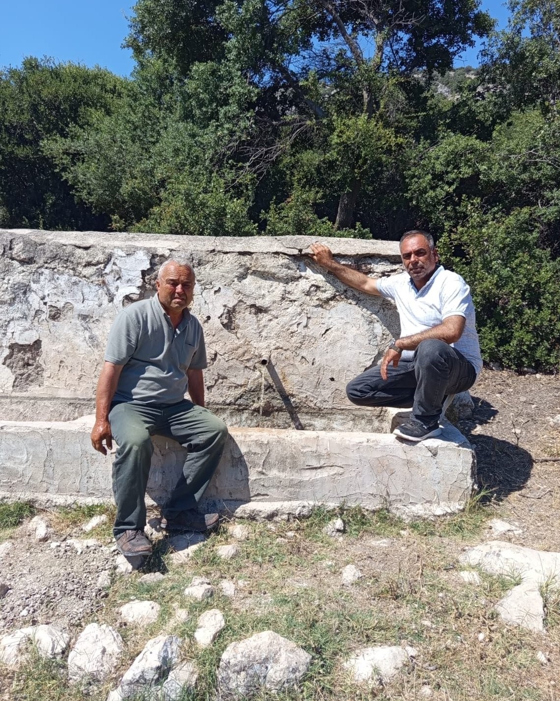 Susuz çeşmeler yıllar sonra yeniden aktı