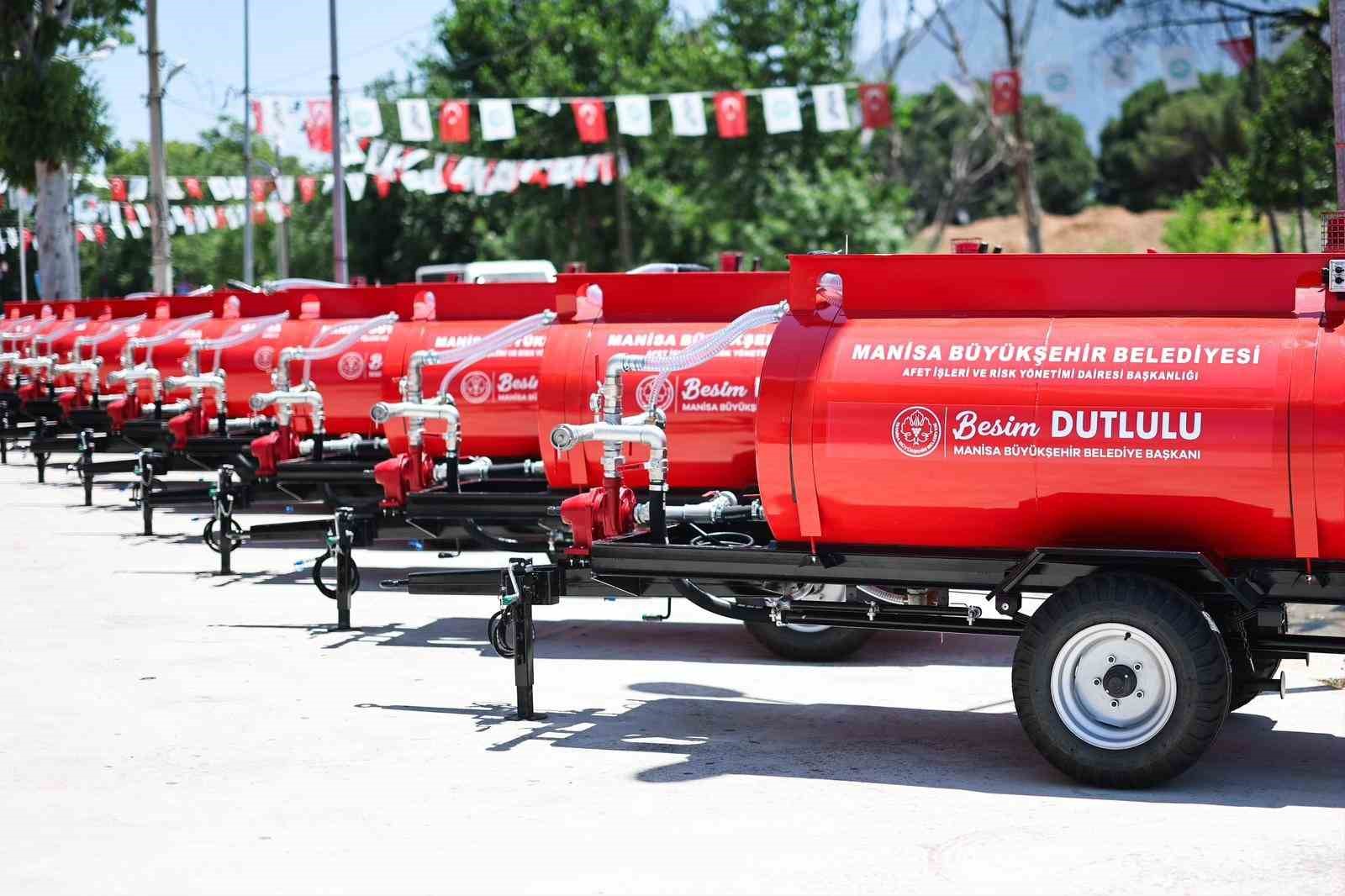 Manisa’da orman yangınlarına karşı dev hamle