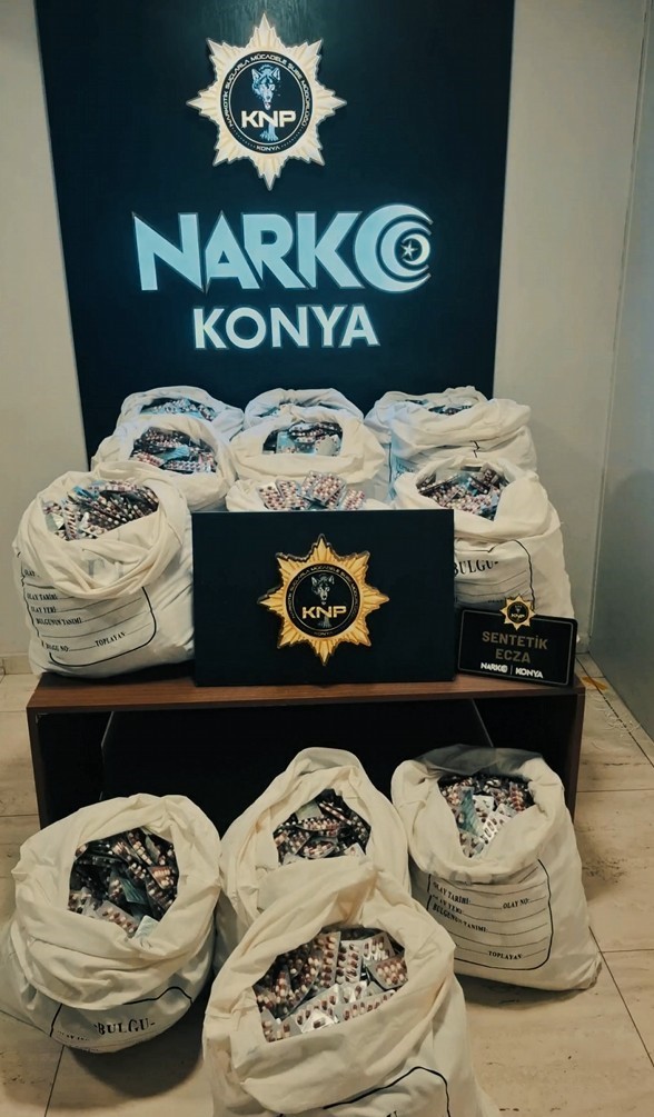Konya’da narkotik polisinden uyuşturucu operasyonu: 6 tutuklama