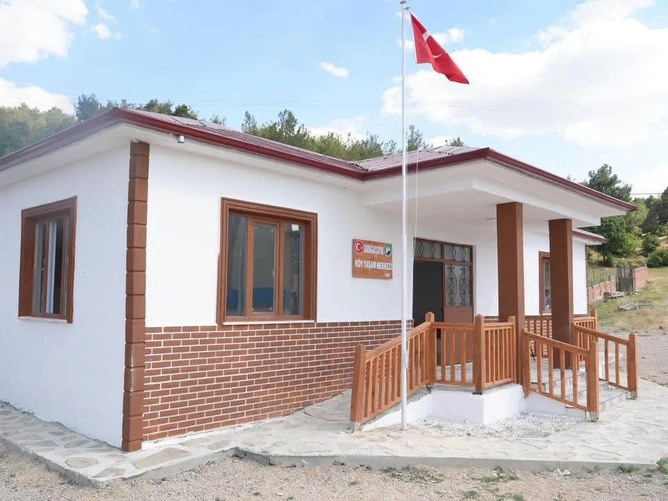 Sarıağaççayırı Köy Yaşam Merkezi projesinde sona yaklaşıldı