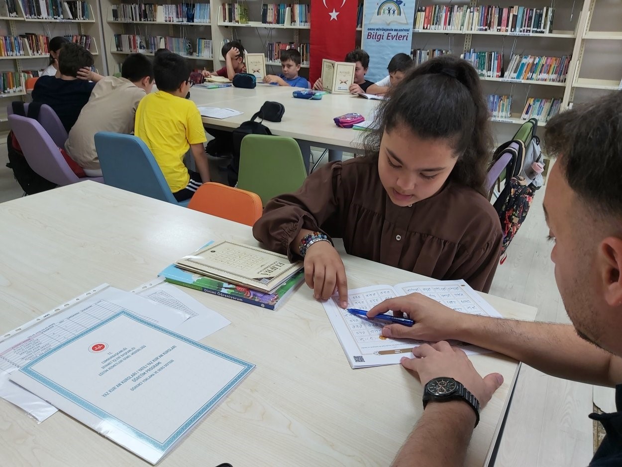 Ordu’da bilgi evleri yaz etkinliklerine ilgi artıyor