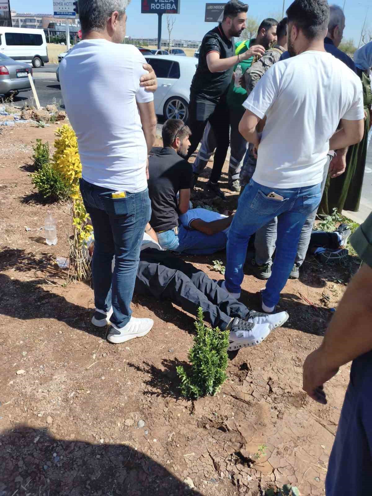 Diyarbakır’da trafik kazası: 3 yaralı