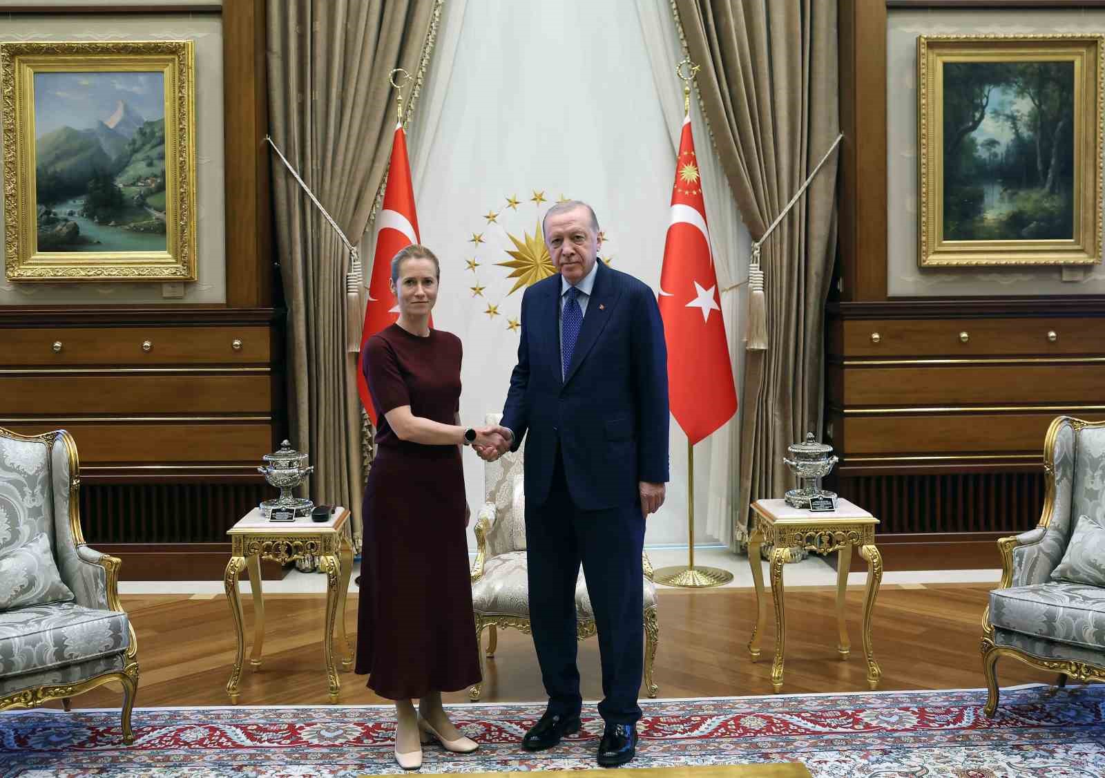 Cumhurbaşkanı Erdoğan, AB temsilcilerini kabul etti